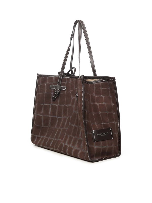 GIANNI CHIARINI: トートバッグ online - トートバッグ - ブラウン