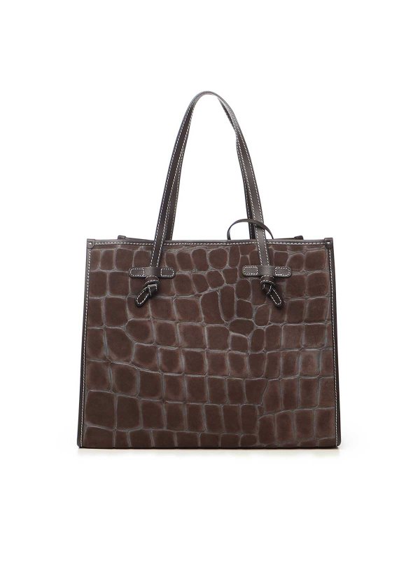 The Best Shops GIANNI CHIARINI: トートバッグ - トートバッグ - ブラウン
