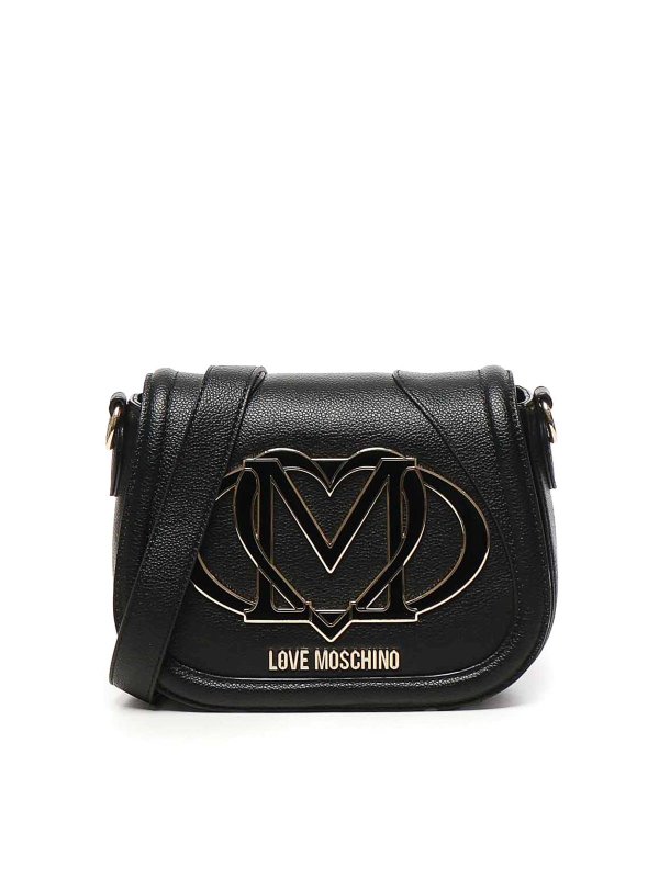 LOVE MOSCHINO: shoulder bags - Shoulder Bag With Maxi Logo