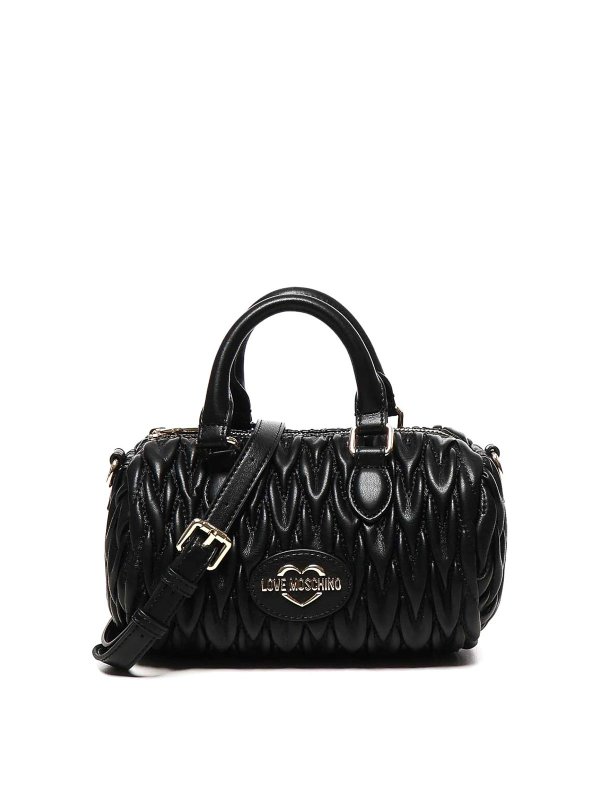 LOVE MOSCHINO: Bolso clutch - Bolso Clutch - Negro