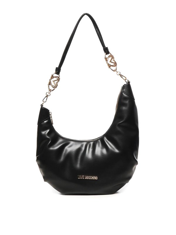 LOVE MOSCHINO: shoulder bags - Asymmetrical Hobo Bag