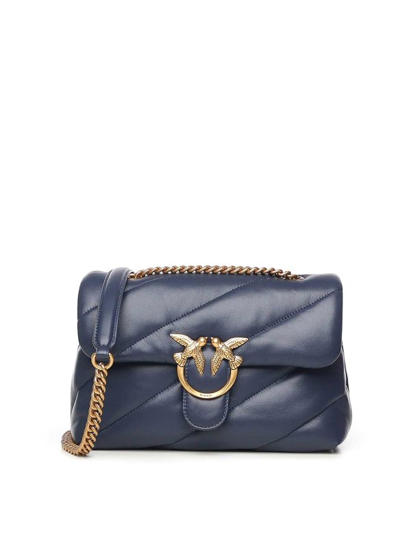 Pinko: cross body bags - Love Bag Puff Medium Crossbody Bag