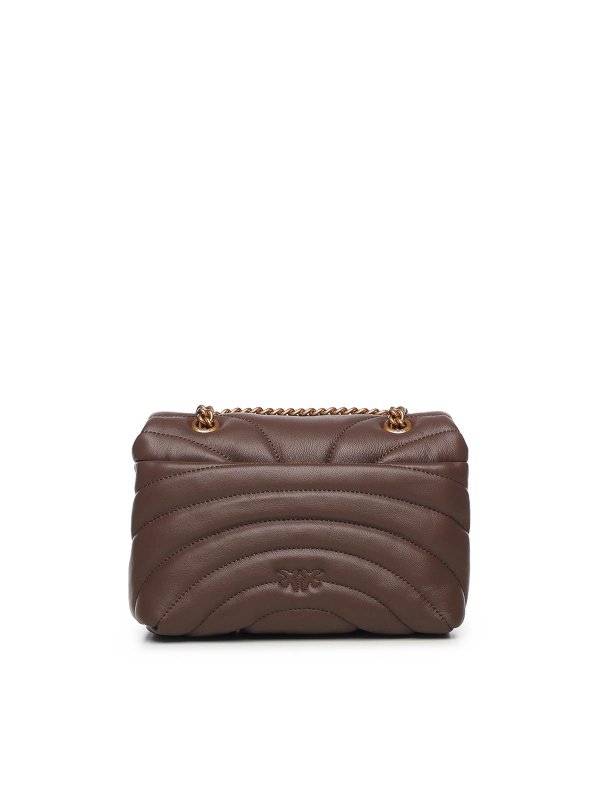 The Best Shops Pinko: shoulder bags - Large Love Bag Puff Butterfly Quilted  Bag