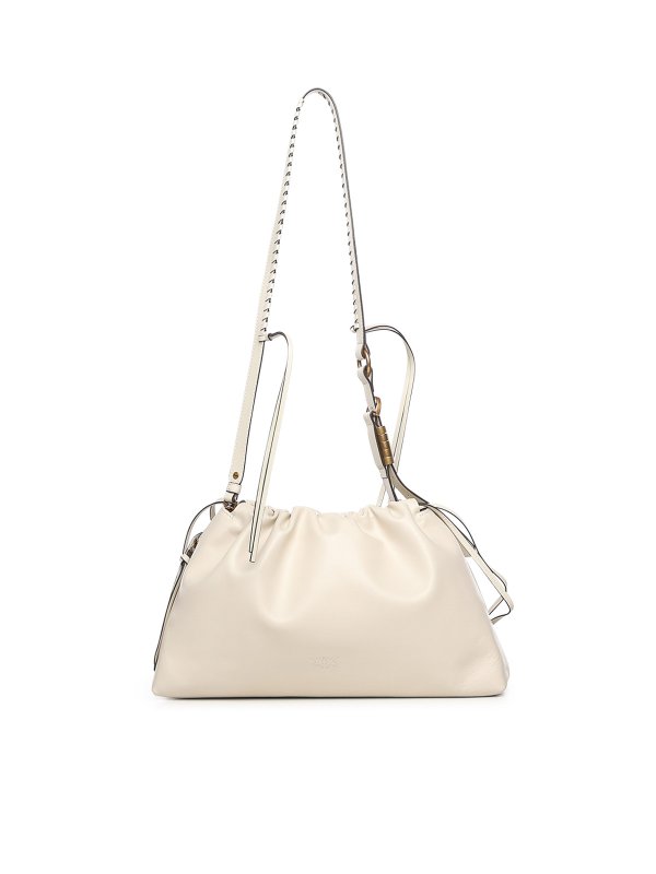 The Best Shops Pinko: Bolso clutch - Bolso Clutch - Blanco