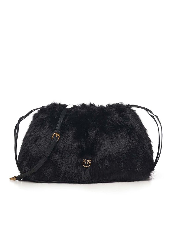 Pinko: Clutch - Pochette - Noir