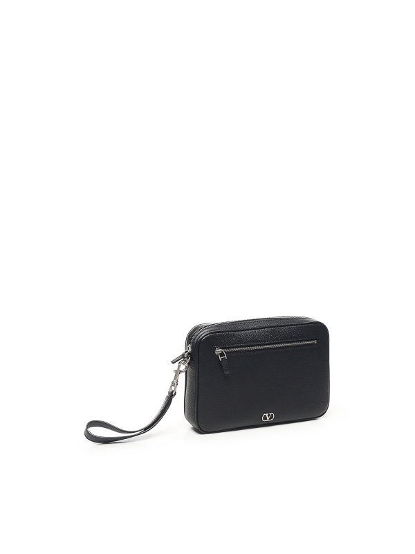VALENTINO GARAVANI: clutches online - Vlogo Signature Pouch