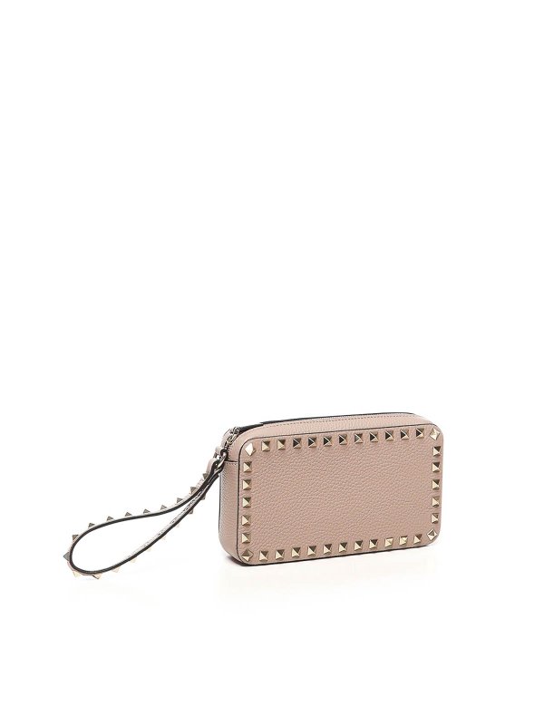 VALENTINO GARAVANI: Clutches online - Clutch - Nude