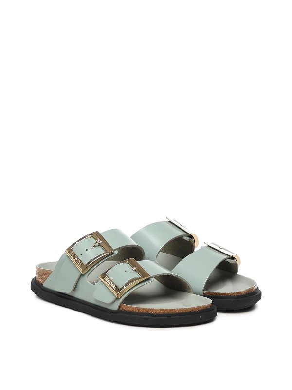BIRKENSTOCK: Sandalen online - Sandalen - Hellgrün