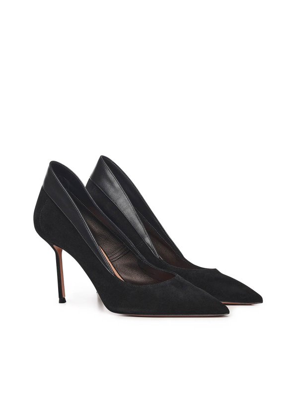 Aquazzura: court shoes online - Suede Glove Pumps