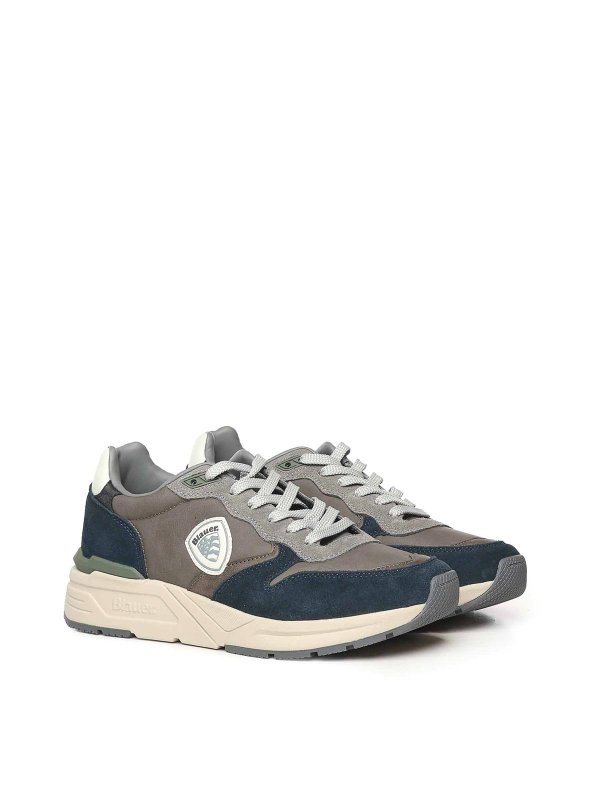 BLAUER: Zapatillas online - Zapatillas - Gris