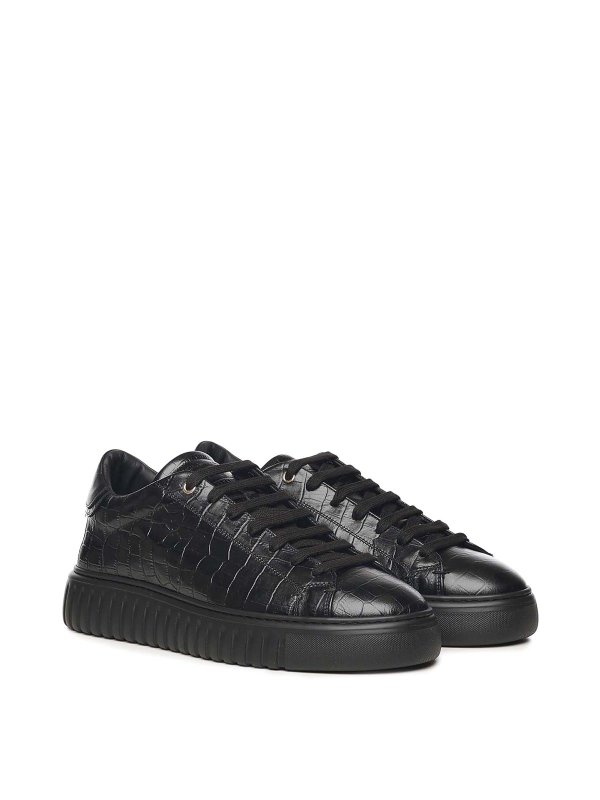 GIULIANO GALIANO: trainers online - Mars Crock Leather Sneakers