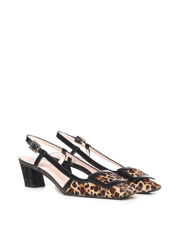 ROGER VIVIER: court shoes online - Belle Vivier Slingback Pumps