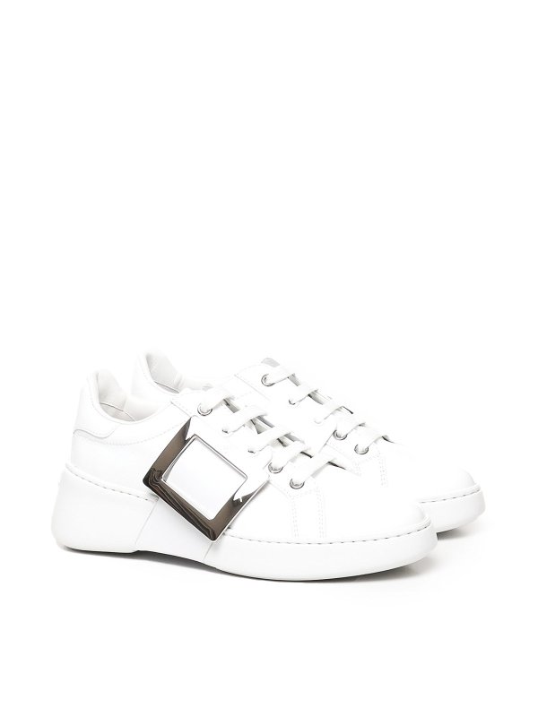 The Best Shops ROGER VIVIER: sneakers - Sneakers  in pelle Viv Skate