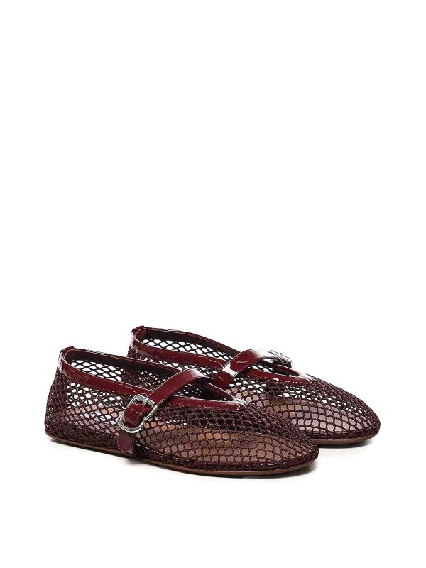 Alaïa: flat shoes online - Flat Mesh Ballerinas