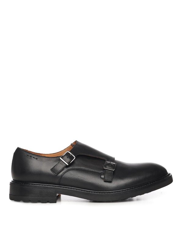 ALEXANDER HOTTO: Loafers & Slippers - Leather Monk Strap Shoes