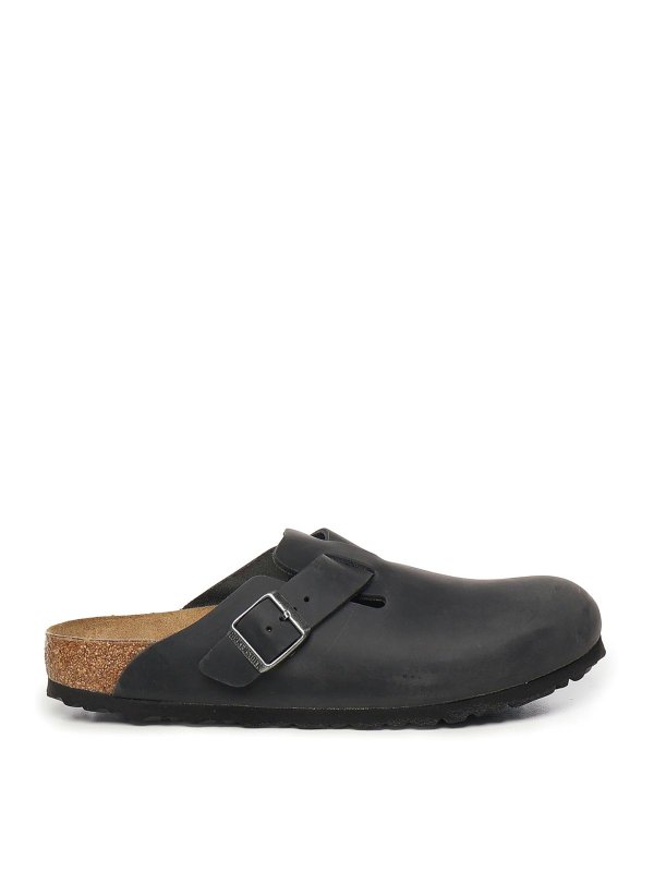 BIRKENSTOCK: Zapatos chinelas - Chinelas - Negro