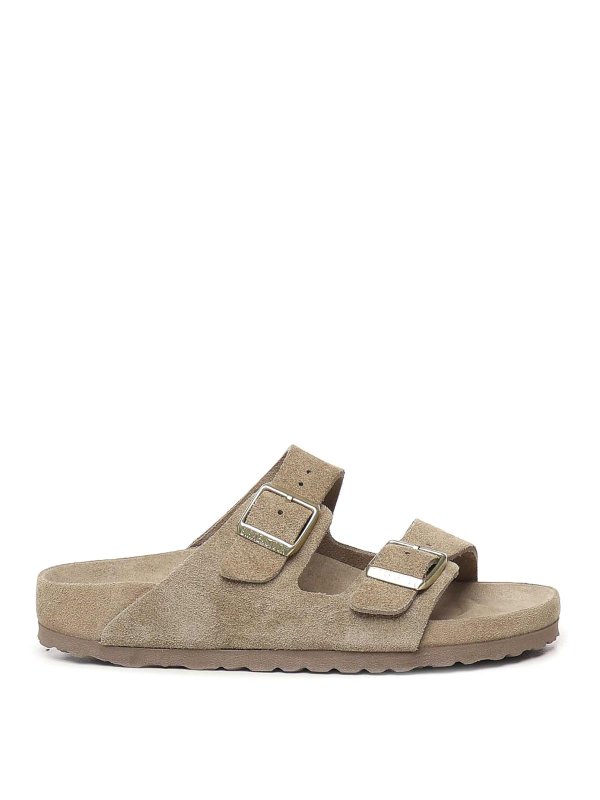 BIRKENSTOCK: sandali - Arizona Suede Sandals