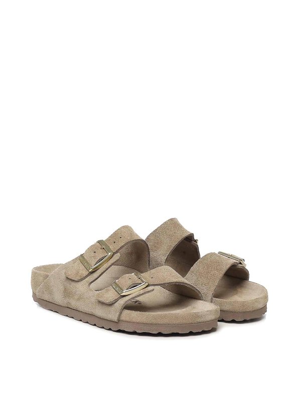 BIRKENSTOCK: sandali online - Arizona Suede Sandals