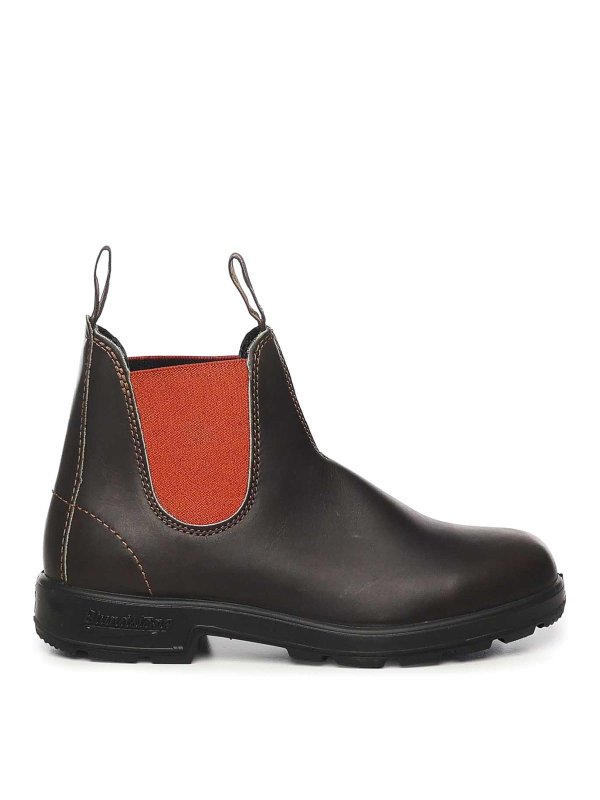 BLUNDSTONE: boots - Leather Chelsea Boots