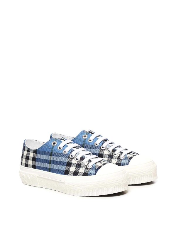 BURBERRY: trainers online - Check Sneakers