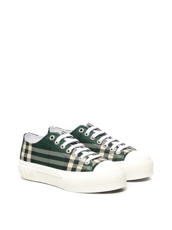 BURBERRY: Zapatillas online - Zapatillas - Verde