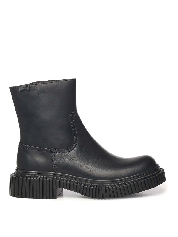 CAMPER: ブーティー - アンクルブーツ - 黒