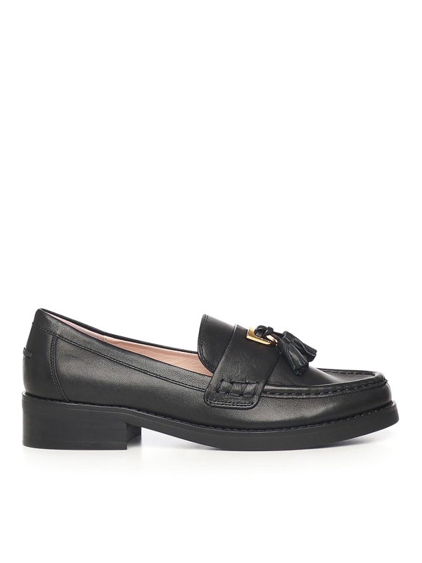 COCCINELLE: Mocasines y Zapatillas - Mocasines - Negro