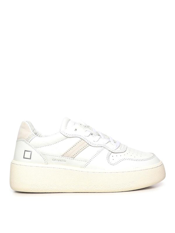 D.A.T.E.: sneakers - Sneakers  vintage con plateau Court