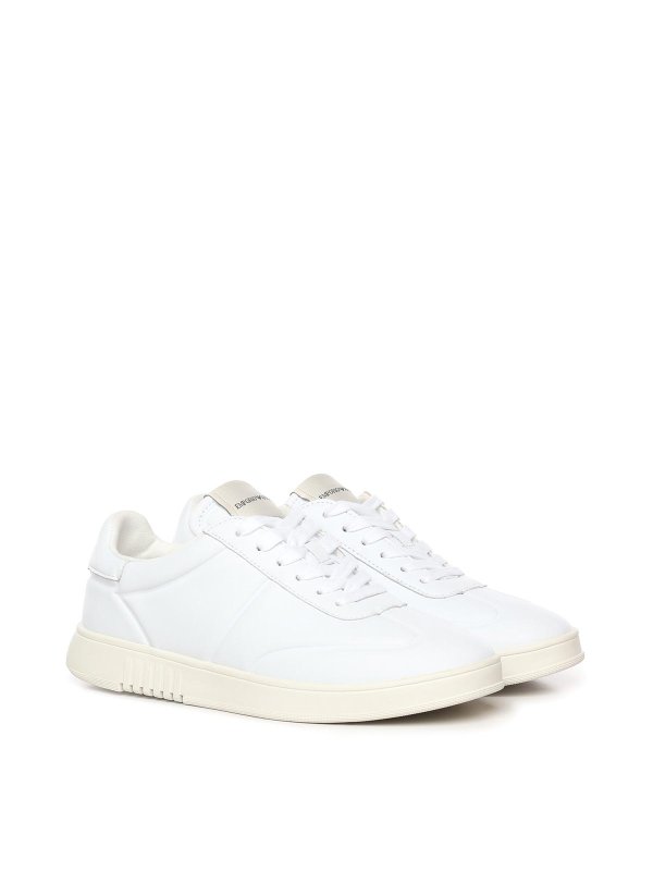 EMPORIO ARMANI: Chaussures de sport online - Baskets - Blanc