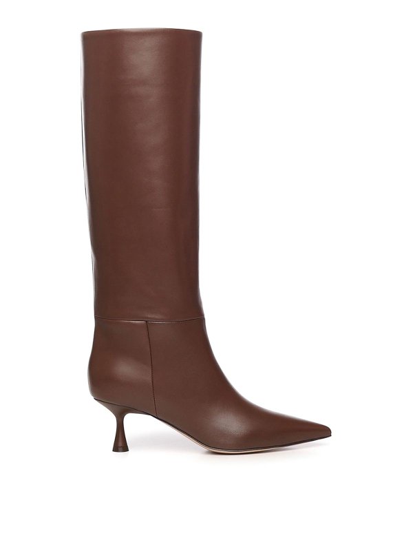 Gianvito Rossi: Botas - Botas - Marrón