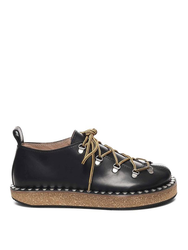 LOEWE: Chaussures à lacets - Chaussures À Lacets - Noir