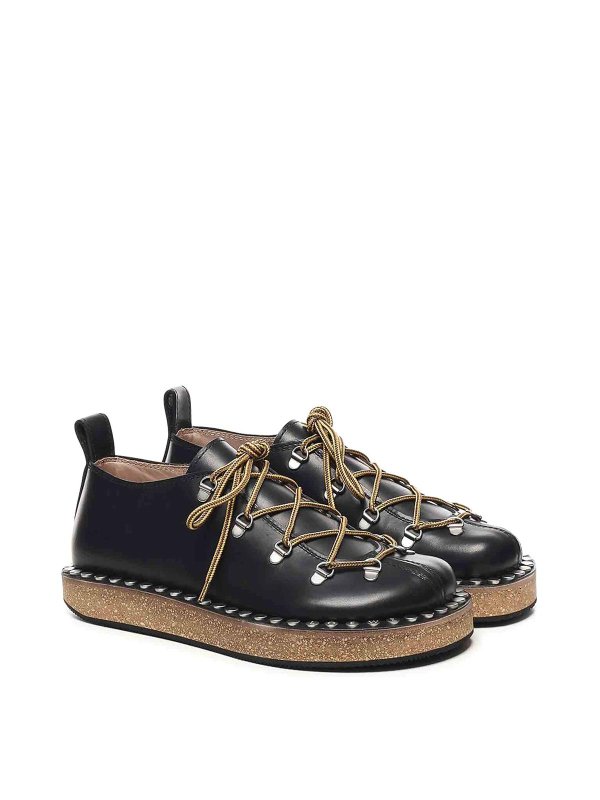 LOEWE: Chaussures à lacets online - Chaussures À Lacets - Noir
