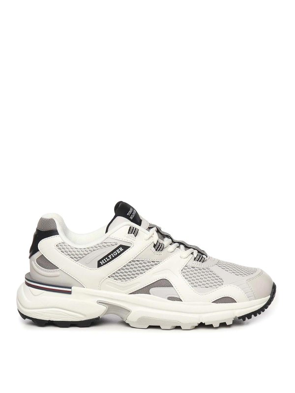 TOMMY HILFIGER: sneakers - Sneakers  monotipo Hilfiger robuste