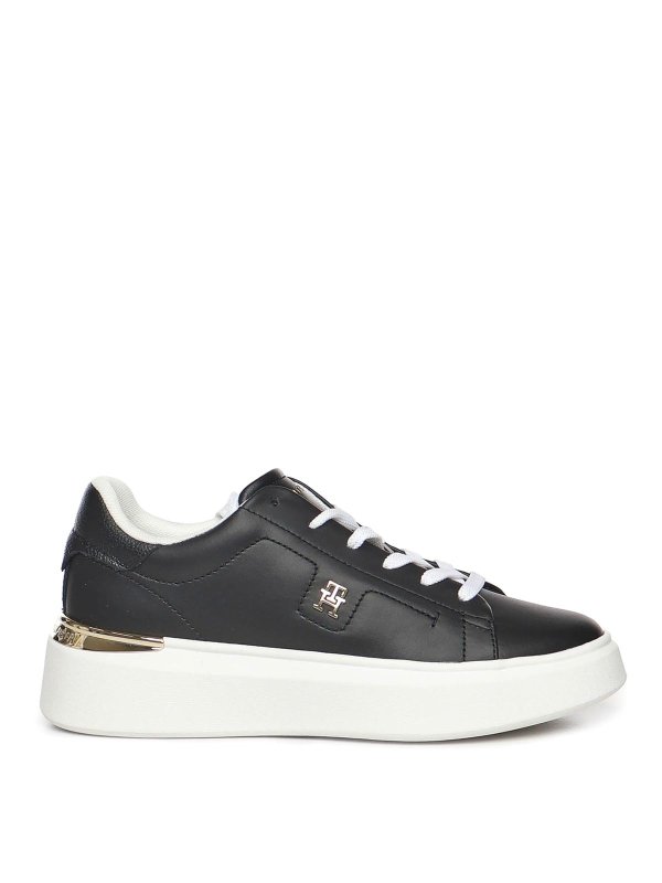 TOMMY HILFIGER: Sneaker - Sneaker - Schwarz