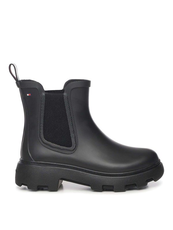 TOMMY HILFIGER: Stiefel - Stiefel - Schwarz
