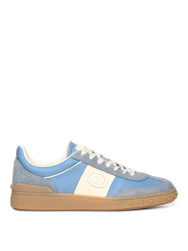 VALENTINO GARAVANI: trainers - Upvillage Split Leather Sneakers