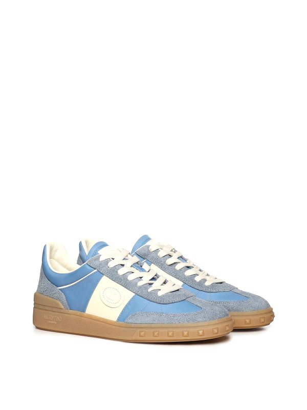 VALENTINO GARAVANI: trainers online - Upvillage Split Leather Sneakers