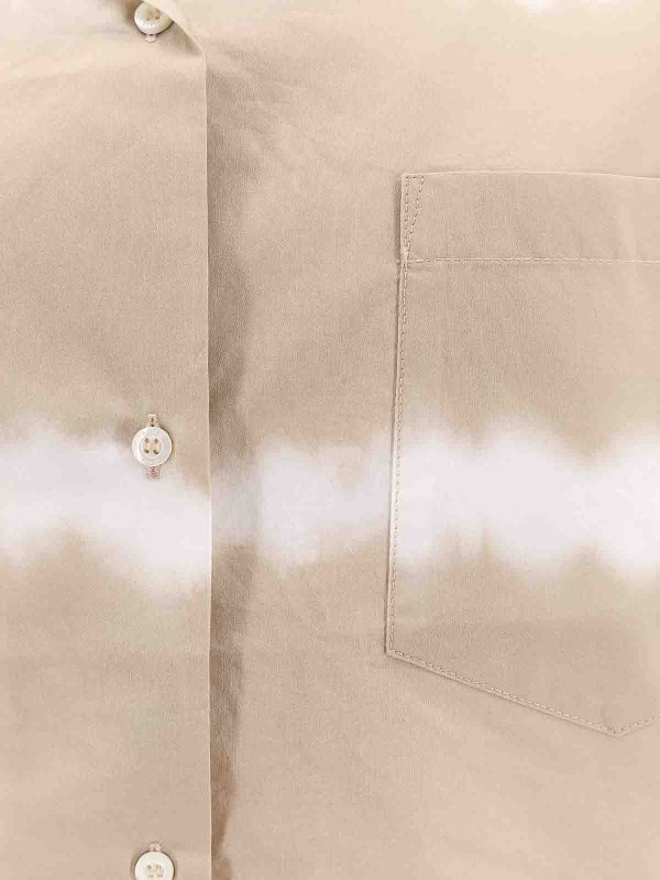 The Best Shops ASPESI: shirts - Printed Cotton Shirt