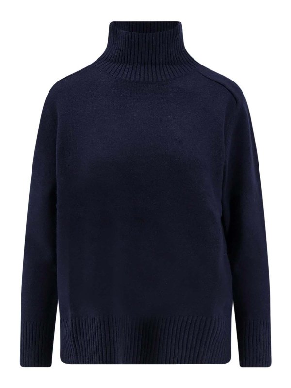 ALESSANDRO ASTE: Cuellos altos y polos - Suéter Con Cuello Alto - Azul