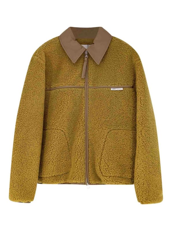 AMI PARIS: Fur & Shearling Coats - Faux fur jacket