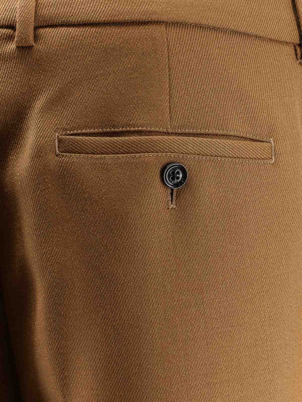 The Best Shops AMI PARIS: Pantalons casual - Pantalons Décontractés - Marron