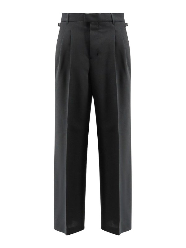 AMI PARIS: casual trousers - Virgin Wool Trousers
