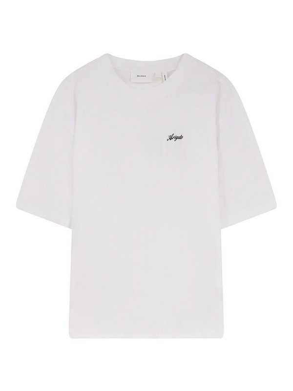 AXEL ARIGATO: t-shirts - T-Shirt In Cotone Oganico