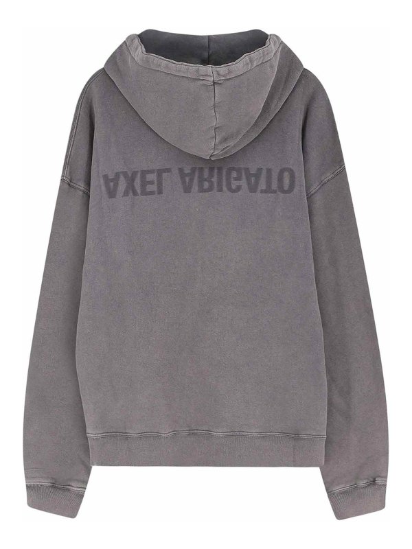AXEL ARIGATO: Sweatshirts & Sweaters online - Organic Cotton Sweatshirt With Hood