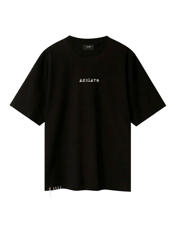 AXEL ARIGATO: t-shirts - T-Shirt In Cotone Organico