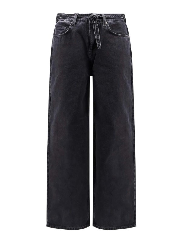 AXEL ARIGATO: straight leg jeans - Pantaloni In Denim Relaxed Fit