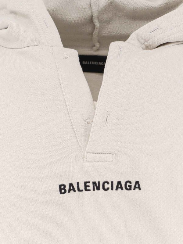 The Best Shops BALENCIAGA: Sweatshirts & Sweaters - Cotton Sweatshirt With Hood