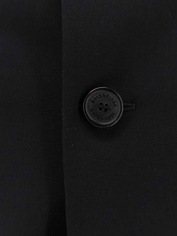 The Best Shops BALENCIAGA: blazers - Blazer Standard Tailored In Lana