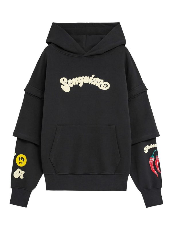 BARROW: Sweatshirts & Sweaters - Cotton Sweatshirt With Hood