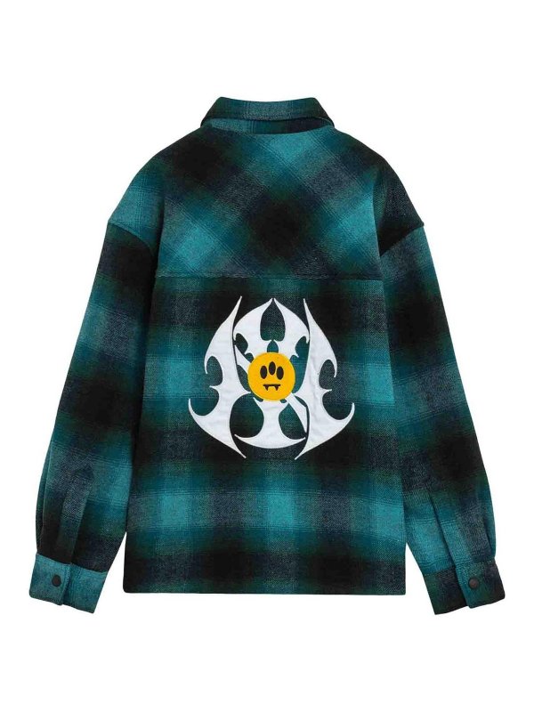 BARROW: shirts online - Padded Flannel Shirt